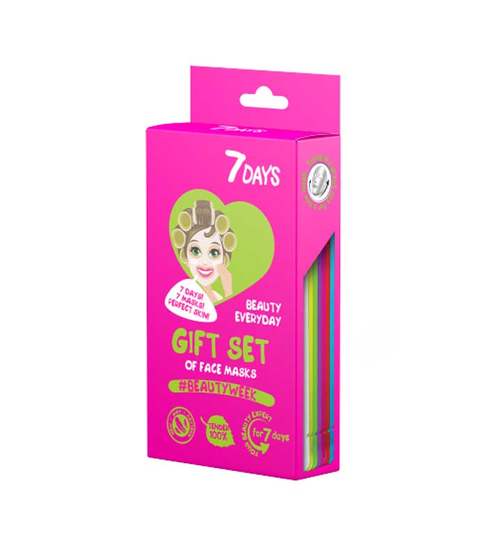 7Days Gesichtsmasken, Hautpflege-Geschenkset – Blattmasken-Set,  feuchtigkeitsspendend, pflegend, erfrischend, Gesichtsmaske,  Schönheits-Geschenkset für Frauen : : Küche, Haushalt & Wohnen