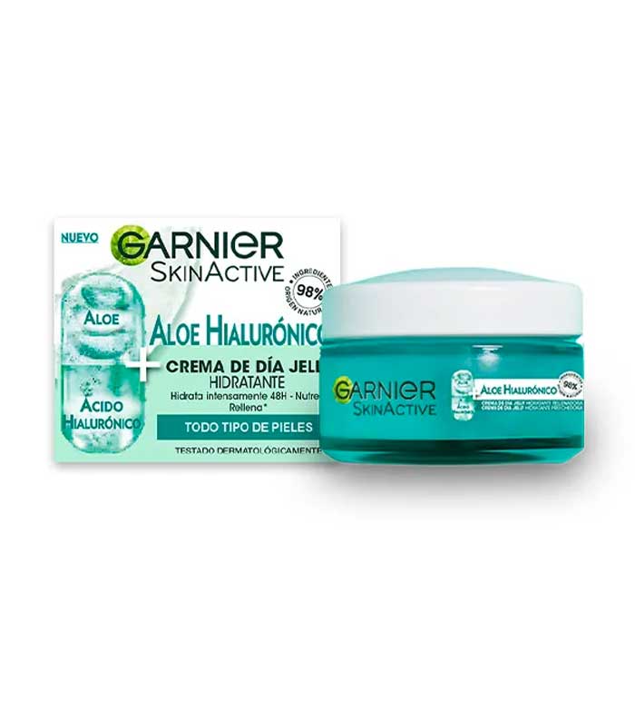 Kaufen Garnier - *Skin Active* - Feuchtigkeitsspendende  Hyaluron-Aloe-Gelee-Tagescreme - Alle Hauttypen | Maquillalia