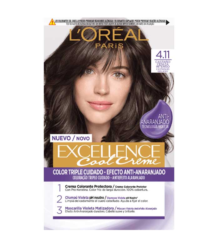 Kaufen Loreal Paris Farbe Excellence Cool Creme 4 11 Intensives Eschenbraun Maquibeauty Les informations recueillies sur ce formulaire sont enregistrées par l'oréal s.a. loreal paris farbe excellence cool creme 4 11 intensives eschenbraun