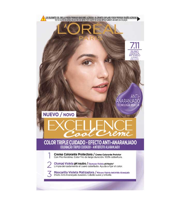Kaufen Loreal Paris Farbe Excellence Cool Creme 7 11 Intense Ash Blonde Maquibeauty 3.3 out of 5 stars 7 ratings. loreal paris farbe excellence cool creme 7 11 intense ash blonde