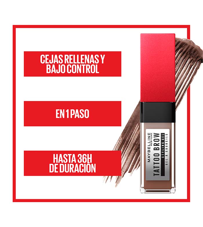 Kaufen Maybelline - Augenbrauengel Tattoo Brow - 255: Soft Brown 