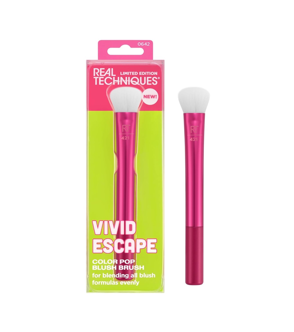 Real Techniques Rougepinsel & Settingpinsel Set | Synthetische Borsten, Selbststehend, Tierversuchsfrei