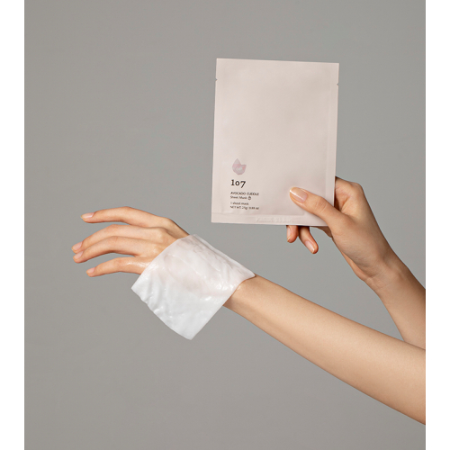 107 Beauty – Avocado Cuddle Gesichtsmaske für dehydrierte Haut