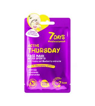 7DAYS - Gesichtsmaske 7 Tage - Active Thursday