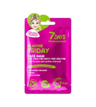 7DAYS - 7 Tage Gesichtsmaske - Blazing Friday