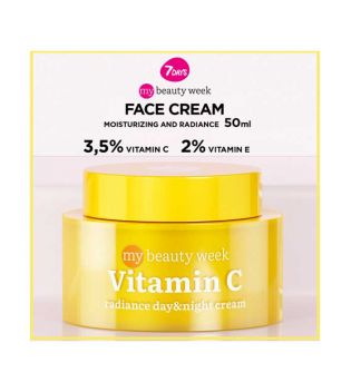 7DAYS - *My Beauty Week* - Gesichtscreme für Tag und Nacht Vitamin C