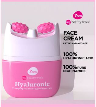 7DAYS - *My Beauty Week*  – Anti-Aging-Rollercreme für das Gesicht Hyaluronic