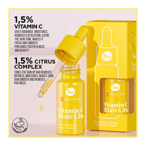 7DAYS - *My Beauty Week* -  Aufhellendes und tonisierendes Gesichtsserum Re-Vita C
