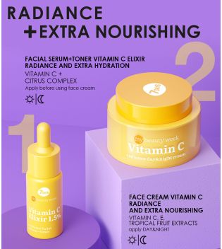 7DAYS - *My Beauty Week* – Creme + Serum-Geschenkset Just Drop Vitamin Bomb