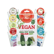 7DAYS – Gesichtsmasken-Set Go Vegan Healthy Week Colour Diet