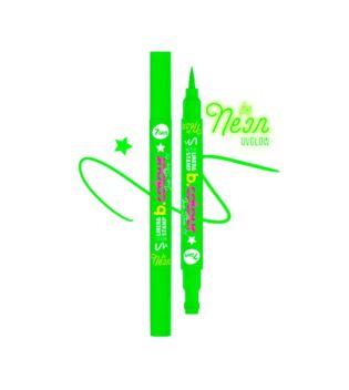 7DAYS – Eyeliner + Neonstempel – 02: Lime Star