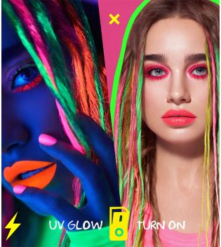 7DAYS – Temporäre Neon-Haarfarbe Extremely Chick - 602: Inspire Vogue