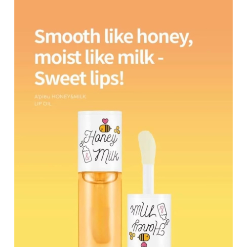 A'pieu - Lippenöl Honey & Milk