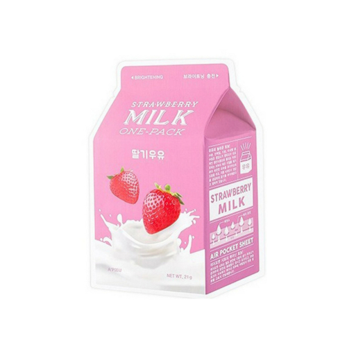 A'pieu - Gesichtsmaske Strawberry Milk One-Pack facemask
