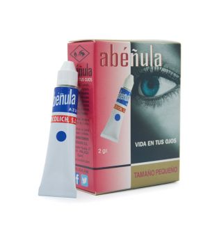 Abéñula - Make-up-Entferner, Eyeliner und Behandlung für Augen und Wimpern 2g - Blau