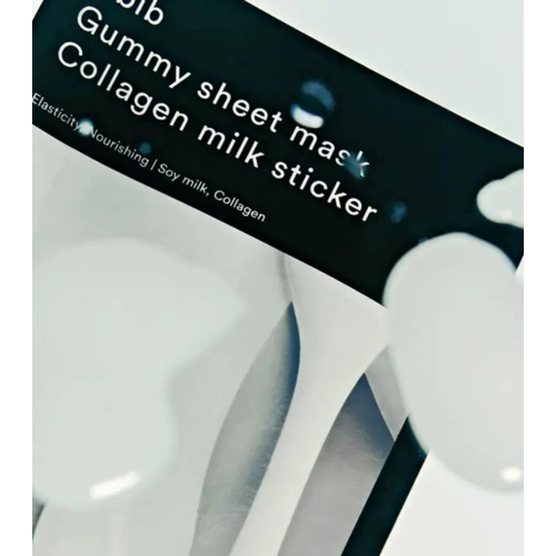 Abib - Gesichtsmaske Gummy Sheet Mask - Collagen Milk Sticker