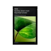 Abib - Gesichtsmaske Gummy Sheet Mask - Heartleaf Sticker