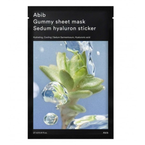 Abib - Gesichtsmaske Gummy Sheet Mask - Sedum Hyaluron Sticker