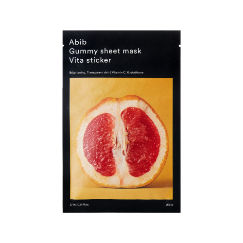 Abib - Gesichtsmaske Gummy Sheet Mask - Vita Sticker