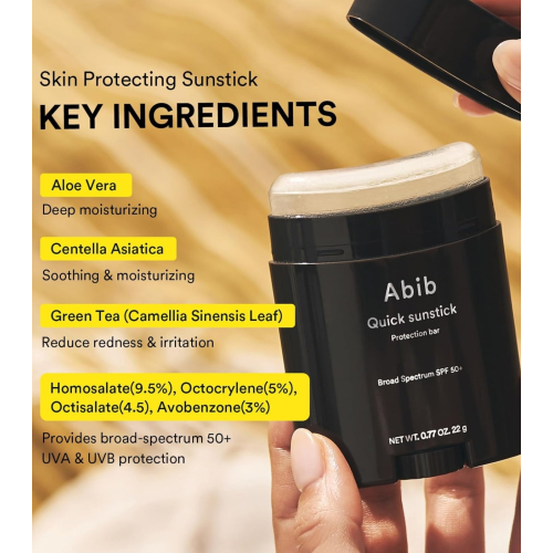 Abib - Sonnenschutzstift für das Gesicht Quick Sunstick SPF50+ PA++++