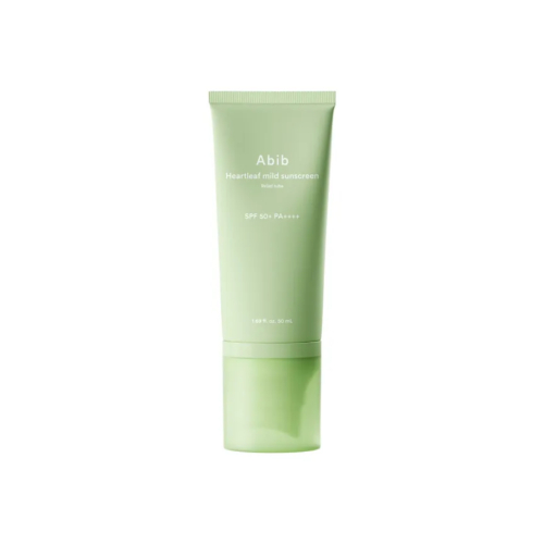 Abib - Sonnenschutz fürs Gesicht Heartleaf Mild SPF50+ PA++++