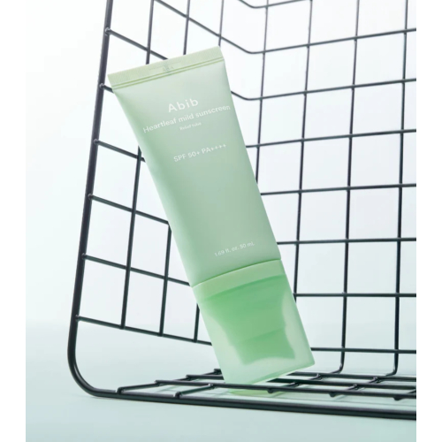 Abib - Sonnenschutz fürs Gesicht Heartleaf Mild SPF50+ PA++++