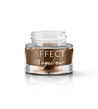 Affect – Gel Eyeliner Simple Lines - Chocolate