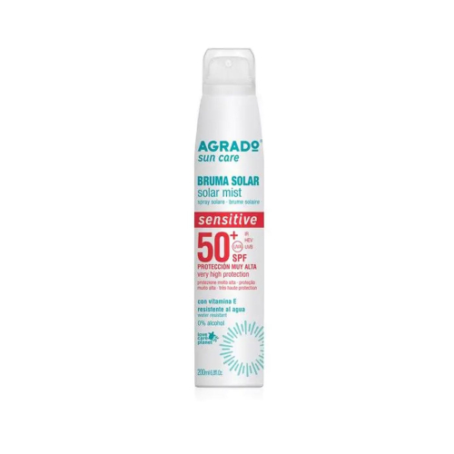 Agrado – Sonnennebel Sensitive SPF50+ – Sehr hoch