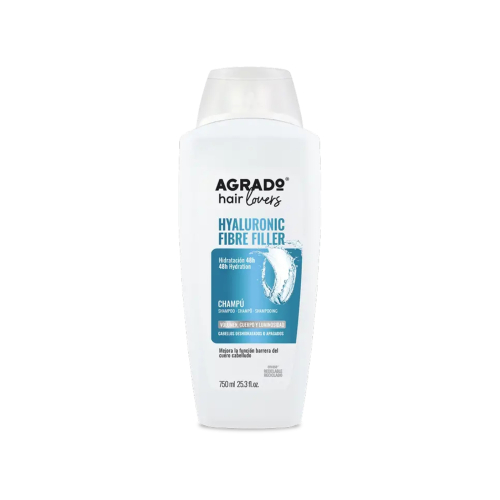 Agrado  - Shampoo Hyaluronic fibre filler - Dehydriertes oder stumpfes Haar