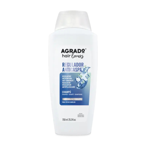 Agrado - Professionelles Shampoo zur Regulierung von Schuppen - 750ml