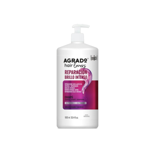 Agrado  - Intensives Glanz-Reparatur-Shampoo - Stumpfes und glanzloses Haar