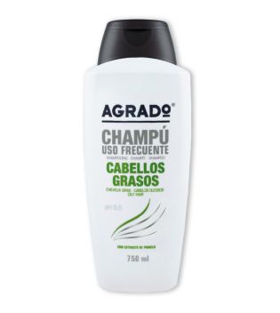 Agrado - Shampoo für häufige Anwendung für fettiges Haar - 750ml