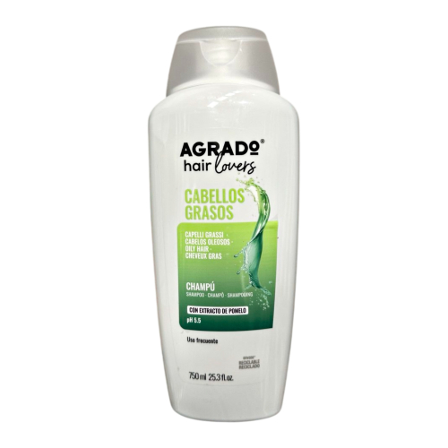 Agrado - Shampoo für häufige Anwendung für fettiges Haar - 750ml