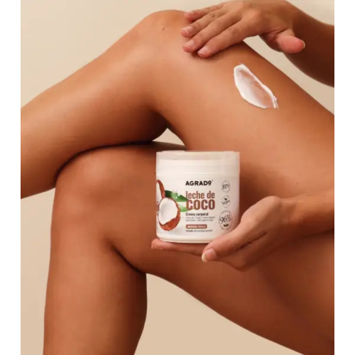 Agrado  - Kokosmilch-Körpercreme - Intensive Ernährung