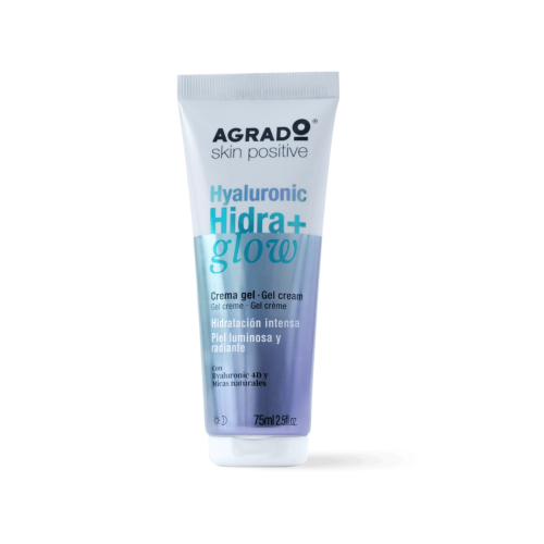 Agrado - Gesichtscreme mit Geltextur Hyaluronic Hidra+ glow