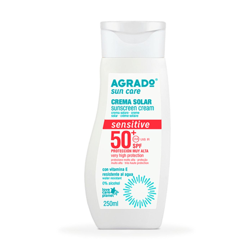 Agrado – Sonnencreme Sensitive LSF 50+ – Sehr hoch