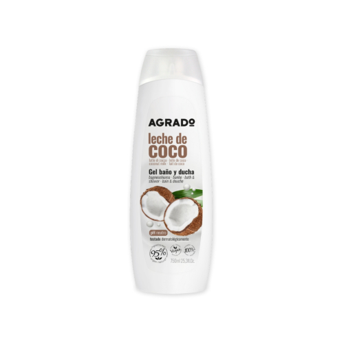 Agrado - Kokosmilch Bade- und Duschgel - 750ml