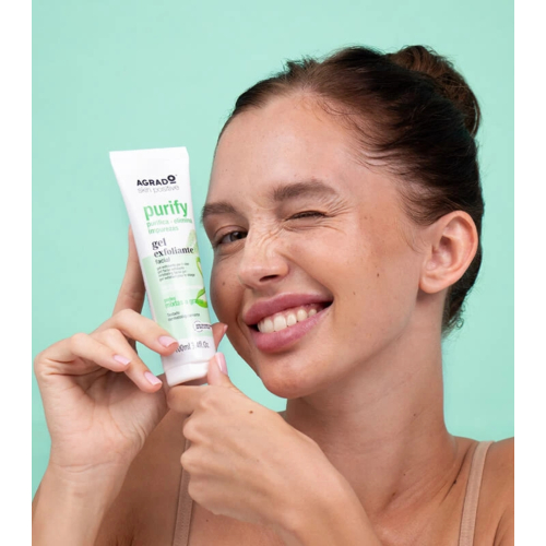 Agrado - Gesichtspeeling-Gel Purify  - Mischhaut bis fettige Haut