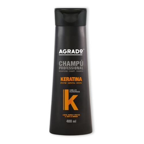 Agrado -  *Keratina* - Professionelles Shampoo 400ml