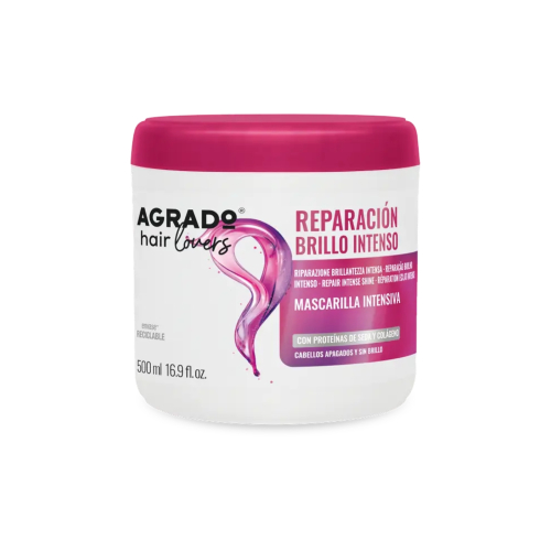Agrado - Intensiver Glanz reparierende Haarmaske