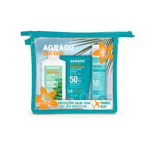 Agrado – Reise-Kulturbeutel Sun Care Travel Kit