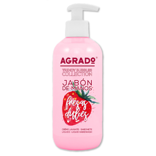 Agrado - *Trendy Bubbles* - Süße Erdbeer-Handseife