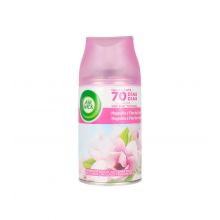 Air Wick – Nachfüllpackung für das automatische Lufterfrischerspray Freshmatic – Magnolie und Kirschblüte
