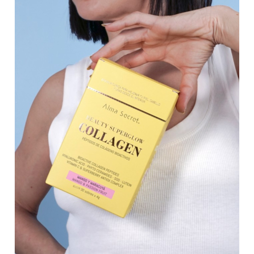 Alma Secret - *Beauty Super Glow Collagen* - Nahrungsergänzungsmittel - Mango und Passionsfrucht