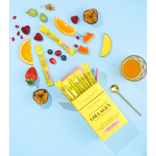 Alma Secret - *Beauty Super Glow Collagen* - Nahrungsergänzungsmittel - Mango und Passionsfrucht