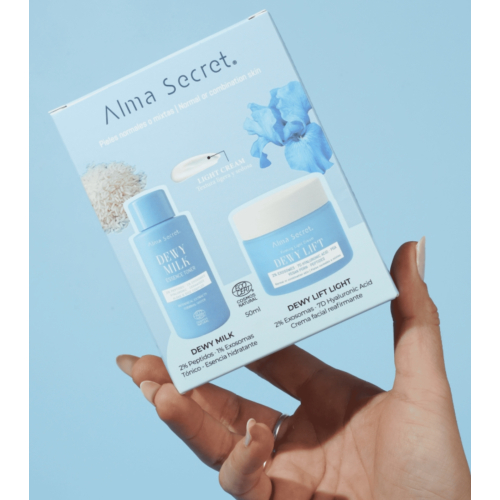 Alma Secret – Brust Mini Dewy Milk & Dewy Lift Light Cream – Normale bis Mischhaut