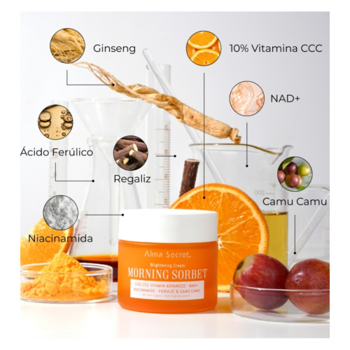 Alma Secret - Aufhellende Gesichtscreme Morning Sorbet