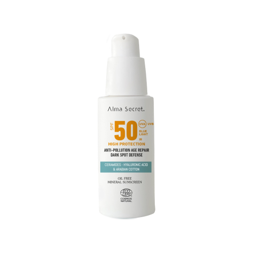 Alma Secret - Gesichtscreme mit hohem Sonnenschutz SPF50 für alle Hauttypen