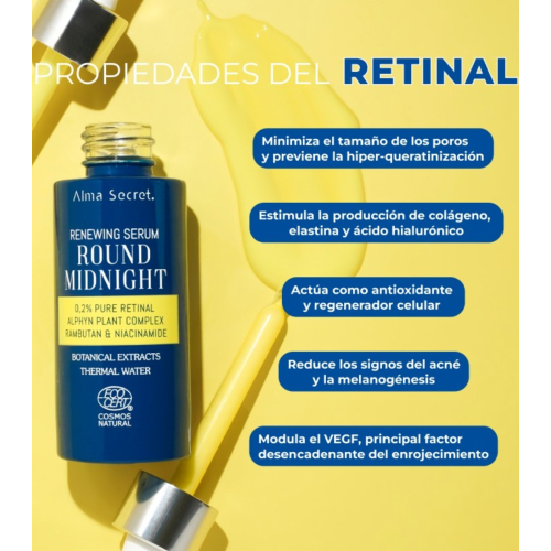 Alma Secret - Reines Netzhautserum Round Midnight 0,2%