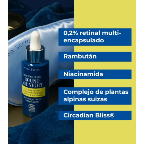 Alma Secret - Reines Netzhautserum Round Midnight 0,2%